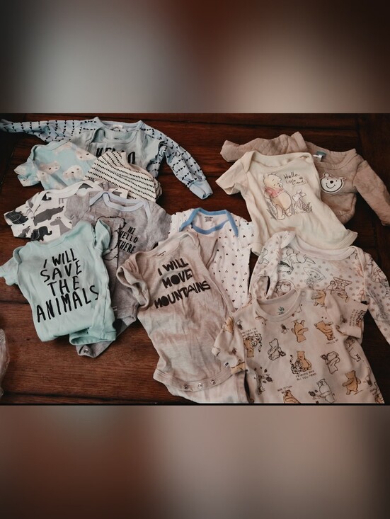 Gerber Other - 13 Piece Gerber & Disney Lot NB To 3mnths & 3-6mnths- Basically New.